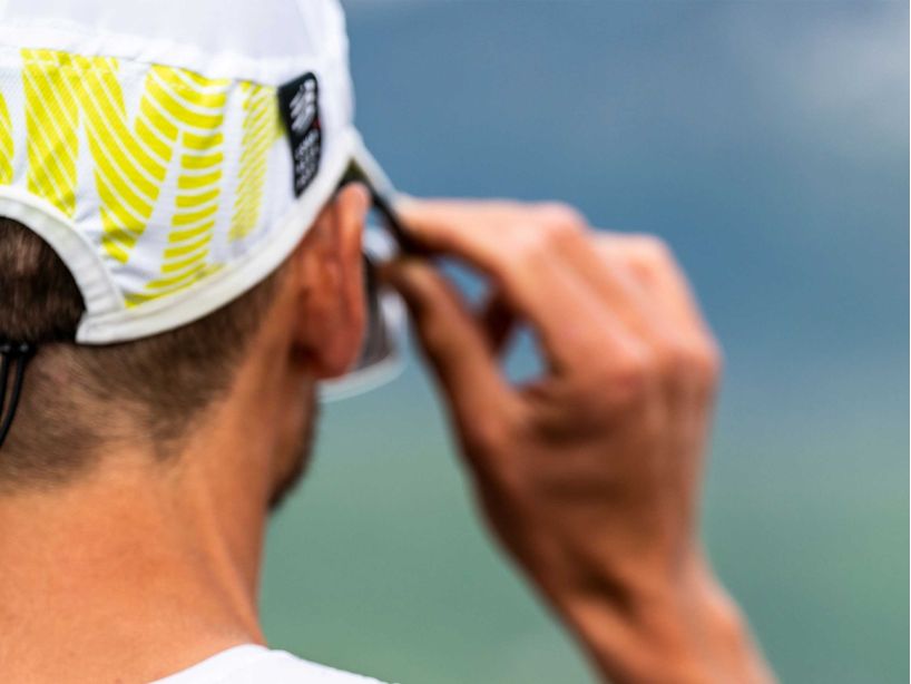 PRO RACING CAP - WHITE/EVENING PRIMROSE